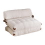Atelier Del Sofa Fold Kadife 2 - Blanco